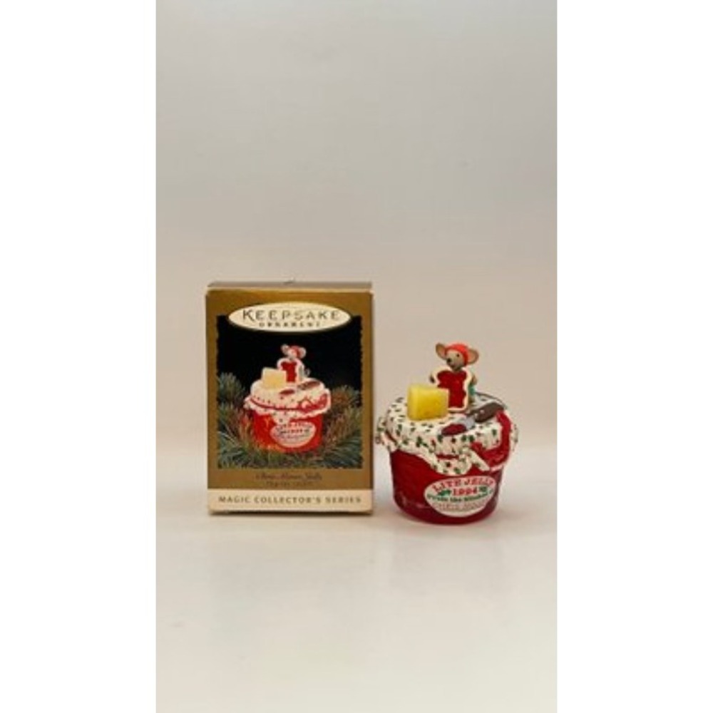 Vintage 1994 Hallmark CHRIS MOUSE JELLY 10th In Series-Magic Lighted